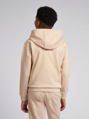 Boys Double Horsemen Hoodie Doeskin