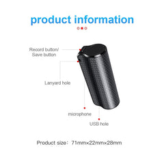Q70 16GB Smart HD Noise Reduction Voice Control Recording Pen, 16GB