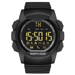 NORTH EDGE AK Bluetooth Multi-function Smart Watch with LED Backlit, Support Incoming Call Reminder, Smart Stopwatch, Information Reminder, AK