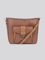 U.S. Polo Assn. Womens Romantic Hobo Bag in Brown