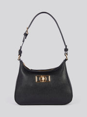 U.S. Polo Assn. Womens Jones Chic Hobo Bag in Black
