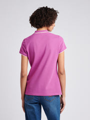 Womens Polo Shirt Cattleya Orchid