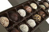 Gourmet Chocolate Truffle Gift Box – 12 Handcrafted Truffles in Wine