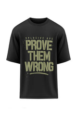 XAPE Prove Them Wrong Oversized Tee - Black