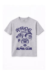 XAPE Alpha Club Reserved Tee - Sports Grey