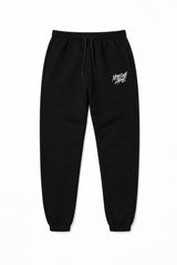 XAPE Classic Brush Script Joggers - Black