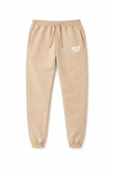 XAPE Classic Brush Script Joggers - Sand