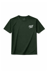 XAPE Classic Brush Script X Tech Tee - Forest Green