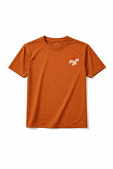 XAPE Classic Stencil Logo X Tech Tee - Orange