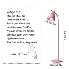 Macaron floor lamp vertical table lamp