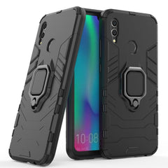 PC + TPU Shockproof Protective Case with Magnetic Ring Holder for Huawei Honor 10 Lite