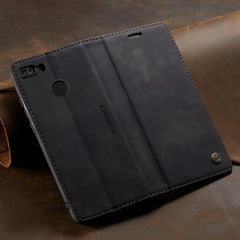CaseMe Multifunctional Retro Frosted Horizontal Flip Leather Case for Huawei P Smart / Enjoy 7S / Honor 9 Lite, with Card Slots & Holder & Wallet, For Huawei P Smart