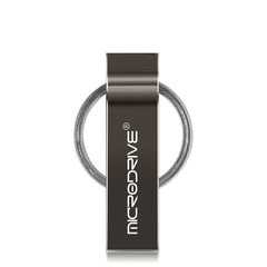 MicroDrive 4GB USB 2.0 Metal Keychain U Disk, 4GB