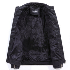 Men Casual Leather Jacket Coat(Color:Coffee Size:XXXL), M, L, XL, XXL, XXXL