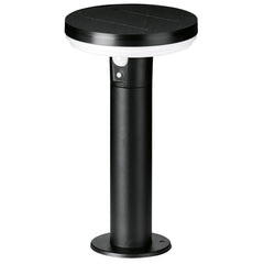 4lite Antheia IP54 Die-Cast Aluminium LED Solar Garden Spike Light with Built in PIR Motion Sensor