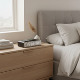 Opansten Wireless Charger Dock with Alarm Clock & Thermometer