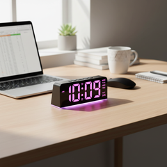 Choice Digital LED Alarm Clock – Desk Clock with Time Display