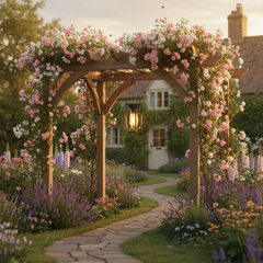 Solar Lantern LED Light – Garden Ambient Sensor