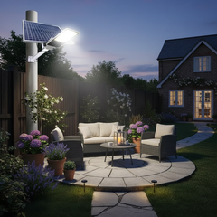 LED Solar Street Light 6500K – IP65 Outdoor & Garage