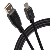 Maplin USB-A to Mini USB-B Cable - Black, 2m
