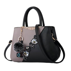 Fashionable Women’s Flower Pattern Crossbody & Shoulder Bag