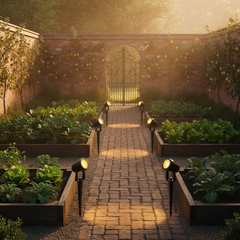 Low Voltage Garden Path Lights for Outdoor Landscape