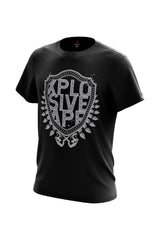 XAPE Crest Shield Tee - Black