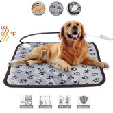 Pet Heating Pad for Dogs & Cats – Waterproof Heated Mat | Chew-Resistant Winter Warmer