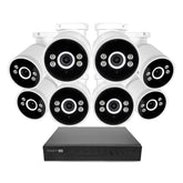 Swann AdvancedX 4K 2TB 16-Channel Wired PoE NVR CCTV with 8 Bullet Camera Kit