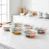 Zapcart Disposable Food Covers Elastic Plastic Food Grade 50 Pack For Busy Home Kitchens And Fridges Seal Bowls Fast