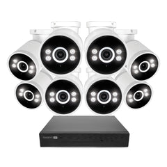 Swann AdvancedX 4K 2TB 16-Channel Wired PoE NVR CCTV with 8 Bullet Camera Kit