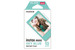 Fujifilm Instax Mini Border Instant Photo Film - Sky Blue