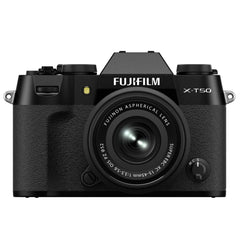 Fujifilm X-T50 Mirrorless Digital Camera - Black