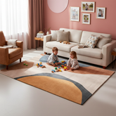 Custom Nordic Luxury Plush Rug for Living Room
