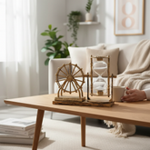 Vintage Ferris Wheel Hourglass Decor Rotating Sand Timer Hourglass Sand