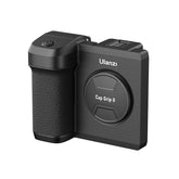 Ulanzi CapGrip II smartphone handheld selfie booster with Bluetooth remote for easy selfies and group photos.