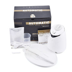Adistore electrical automatic fruit and vegetable milk mask machine with stainless steel components and control panel.