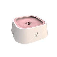 Adistore spill-proof plastic water bowl for dogs and cats, featuring anti-overflow design to prevent spills and messes.