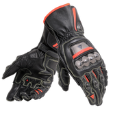 Motorbike Metal D1 Black/Red Motorcycle Gloves