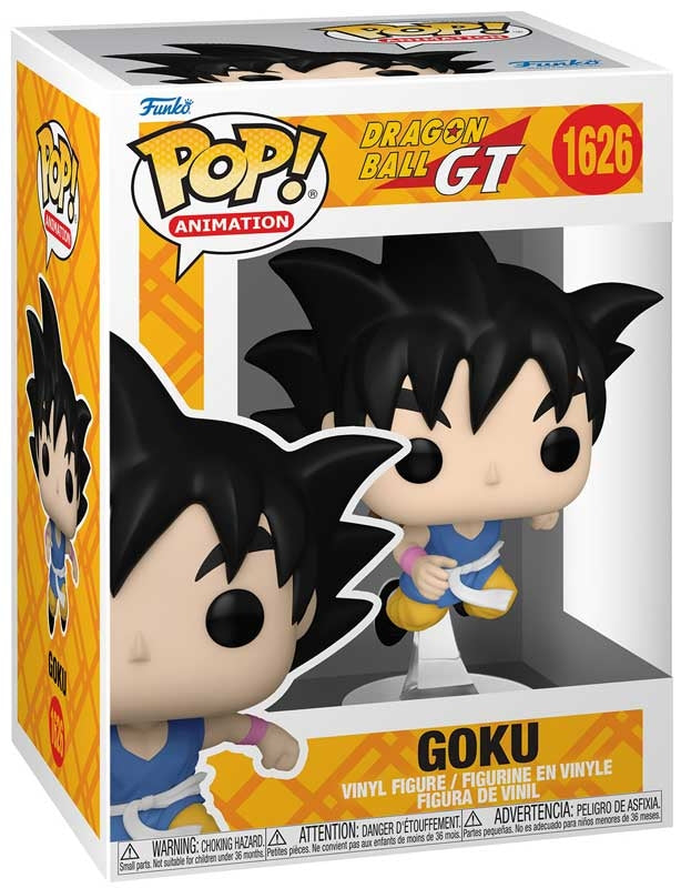 Funko Pop Animation Goku figure from Dragon Ball GT, toy collectible with detailed character design, by Setter Deals.