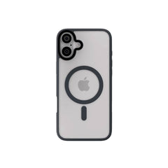 Black Phone Base Vibe MagSafe Case for iPhone 15 and 16 series, featuring sleek design and magnetic attachment.