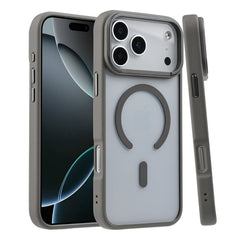 Gray Honor MagSafe Case for iPhone 17 Series by Phone Base, showing the slim, protective hard case with precise cutouts.