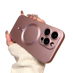 Phone Base iPhone Lens Protector Magnet Case showing the protective case with built-in lens cover and magnetic attachment.