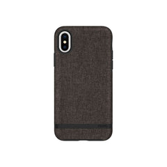 Charcoal Incipio hard case for iPhone X/XS from Phone Base, showing the textured protective cover fitted on the device.