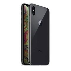 RefurbPhone iPhone XS 256GB unlocked mobile phone showing front view with screen on and sleek design.