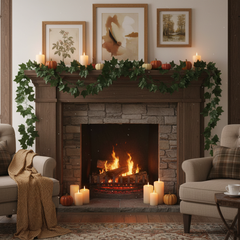 Artificial Ivy Leaf Hanging Garland Vine for Home & Garden Decor