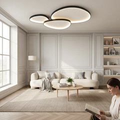 Modern LED Ceiling Light – Home Ceiling Fixture for Living, Dining, Bedroom & Study Rooms
