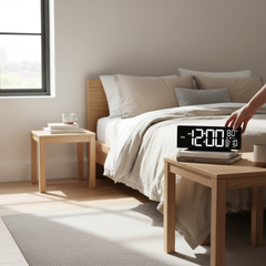 Zapcart 16 Large LED Digital Wall Clock – Modern Home Display