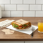 Sandwich Wrappers 50 Pcs Greaseproof Parchment Paper Keeps Sandwiches Neat for Home Bakers Cute Pattern Zapcart