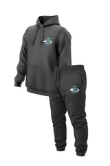 Little Apes Tiny Muscles Big Dreams Tracksuit - Charcoal